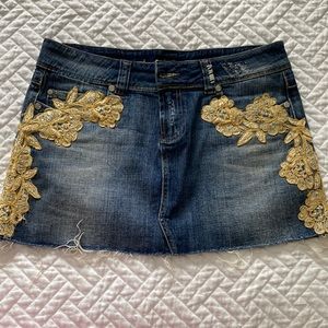 Baccio couture skirt Jean blue size L